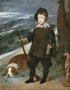 Diego Velazquez, Prince Baltasar Carlos as a Hunter (df01)